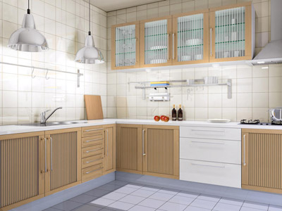 突出厨房空间的效果 多样性瓷砖渐受消费者欢迎