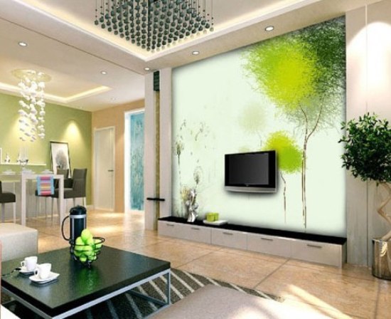 家居创意设计 电视背景墙焕发光彩