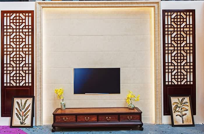 电视背景墙造型一定要验收这几个地方，非常实用！