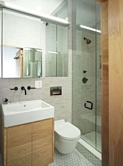 小浴室如何装修能得到大空间？