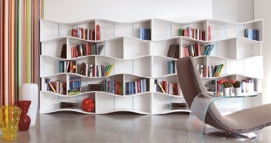 创意书架设计知识，“完美”你的小书房