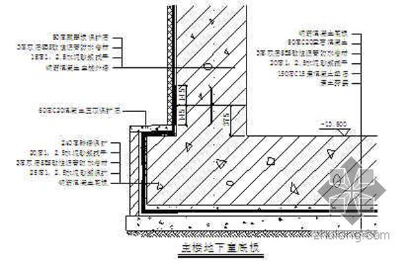 *全的地下室防水施工方案和施工计划