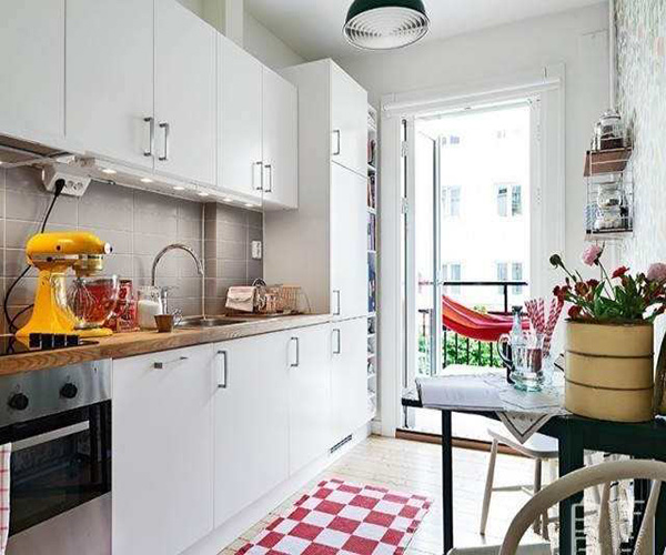怎么设计小户型厨房显大 15m²以下适用