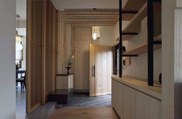 日式玄关设计要点有哪些 淡雅幽静的入门体验