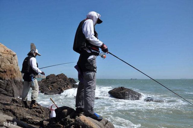 矶钓的钓底、钓浮和手竿钓法