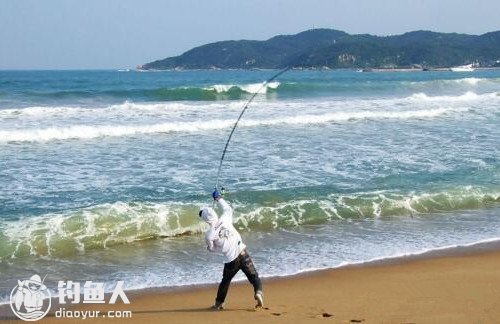 夏秋季滩钓梭鱼的技巧要点