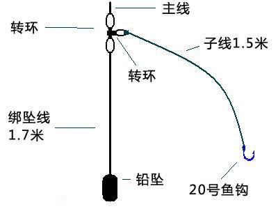 图解海钓鲈鱼的六种常见钓组与线组