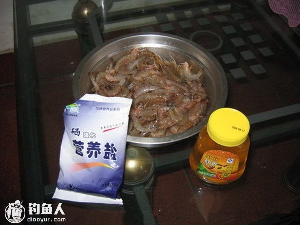 海钓秘制虾仁饵的制作方法