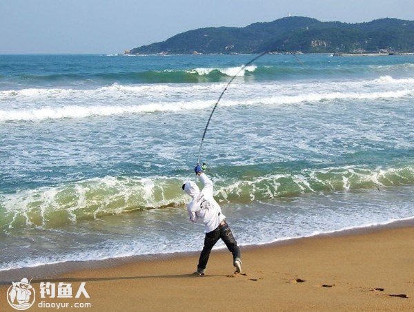 海岸垂钓抛竿投远的四大定律