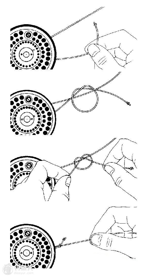 路亚飞蝇钓的常用钓组及线组的绑法