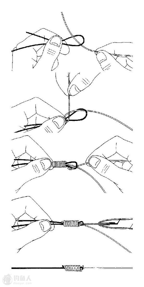 路亚飞蝇钓的常用钓组及线组的绑法