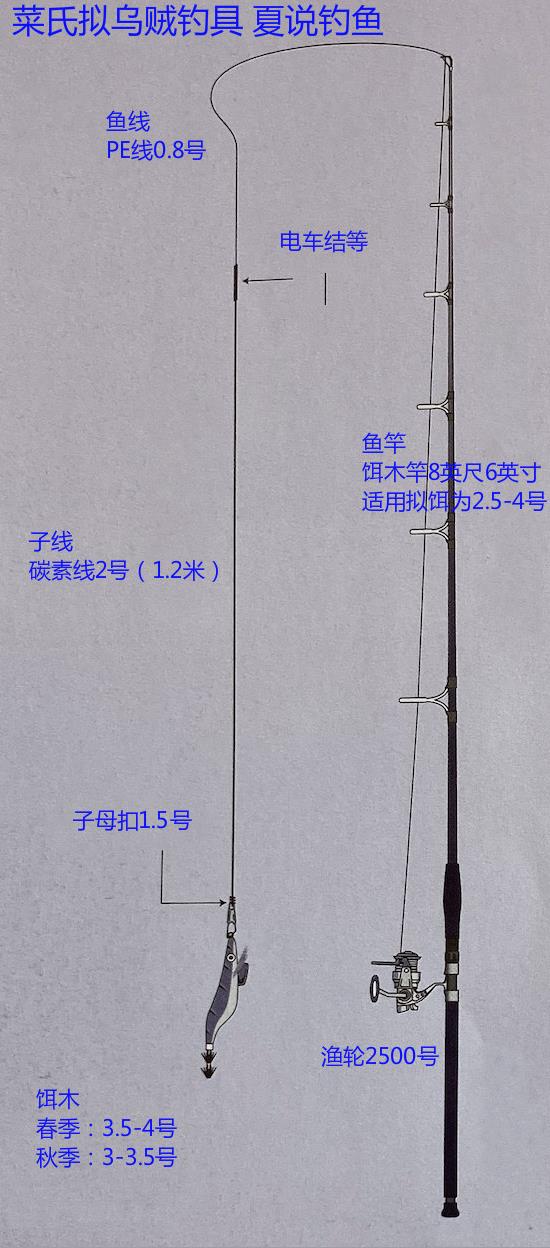 「路亚钓」 重要钓法之莱斯利乌贼钓法，日本专业钓鱼书籍