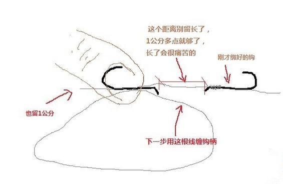 图解绑双钩技巧，简单易学