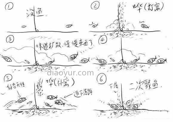 钓鱼高手手绘图：不同环境的钓鱼技巧