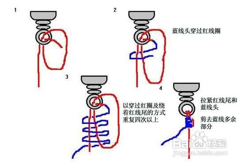 钓鱼钩的绑法详解【真人手实拍详解】