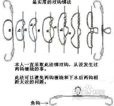 钓鱼钩的绑法详解【真人手实拍详解】