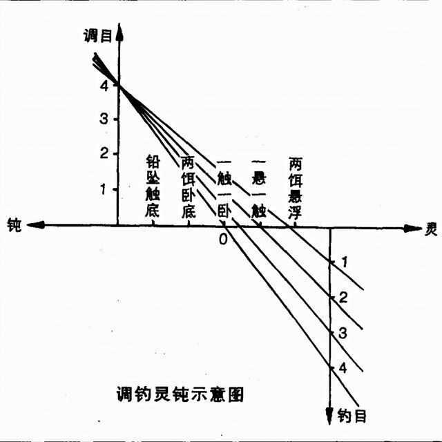 调灵、调钝不明白？一幅图了解钩饵在水底的状态