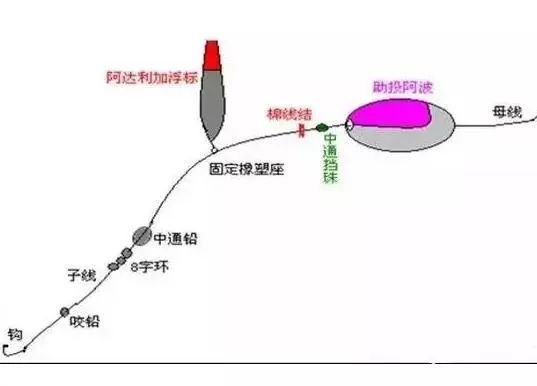 寒冷季节，钓鱼线组搭配要领