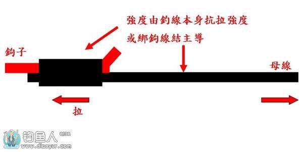 详析鱼钩中管附钩的绑法与技巧