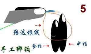 新手学钓鱼1_如何绑钩？