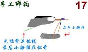 新手学钓鱼1_如何绑钩？