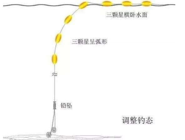 传统钓长竿短线七星漂用红虫做饵，应该怎么调漂