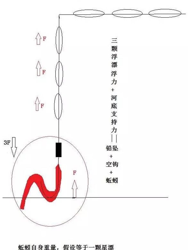 图解传统钓及七星漂的用法