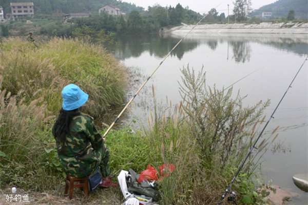 深冬初春野外钓鱼宜选小水域