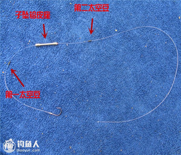 悬坠钓之单钩双坠跑铅钓法的运用