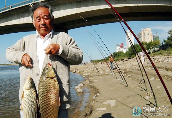 在大水域用海竿抛竿钓深水大鱼的技巧方法