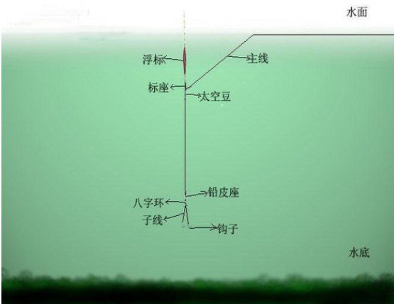 台钓拉饵找底图文详细解析