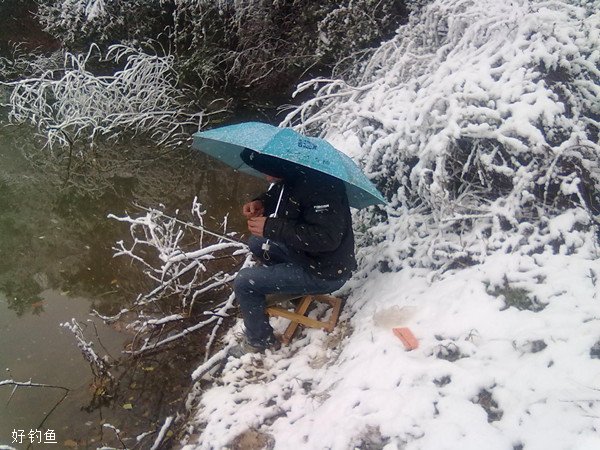 冬季下雪天不宜出钓的五种情况