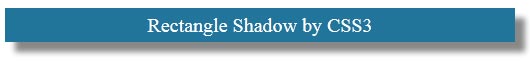 css3阴影效果实例