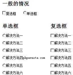 复选框(checkbox)和单选框(radio)与文字水平垂直居中对齐的解决方法