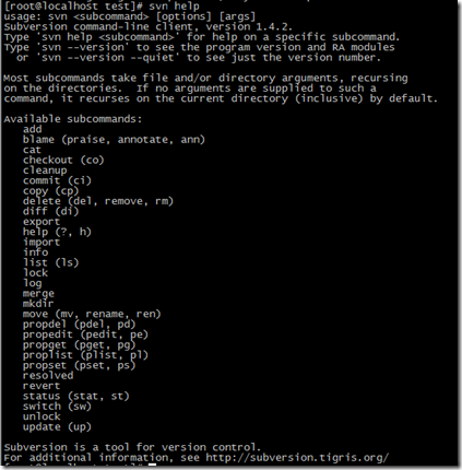 Linux下SVN的一些使用方法总结
