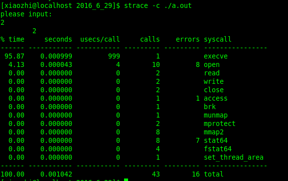 strace命令详解