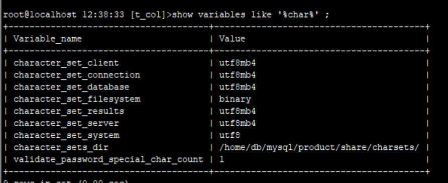 mysql8.0导数时表字符集的的COLLATE总是utf8mb4_0900_ai_ci