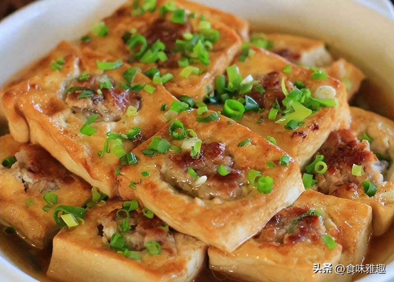 客家酿豆腐的制作方法及食材，一起来学做客家酿豆腐