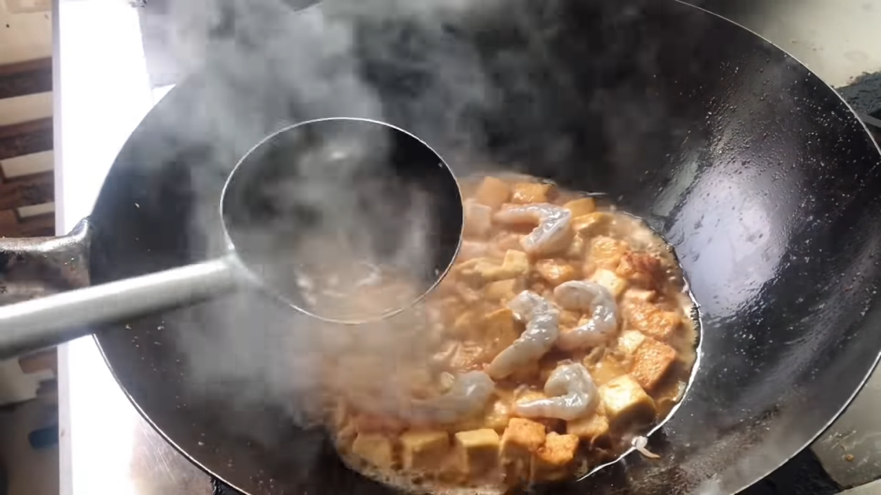 虾仁烧豆腐的做法，简单又美味，老少皆宜！