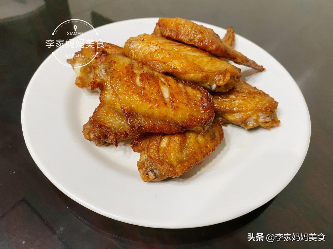 香炸鸡翅的制作方法，外酥里嫩比肯德鸡更好吃！