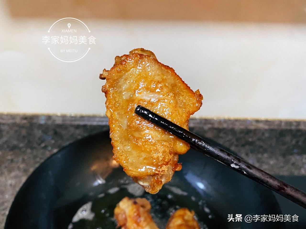 香炸鸡翅的制作方法，外酥里嫩比肯德鸡更好吃！