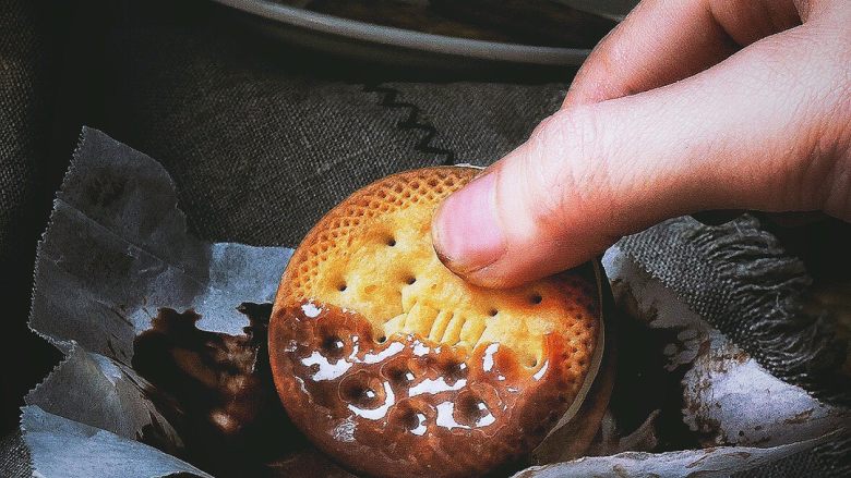 快手十分钟的 冰淇淋夹心饼干