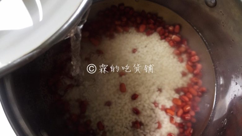 红豆小圆子糖粥