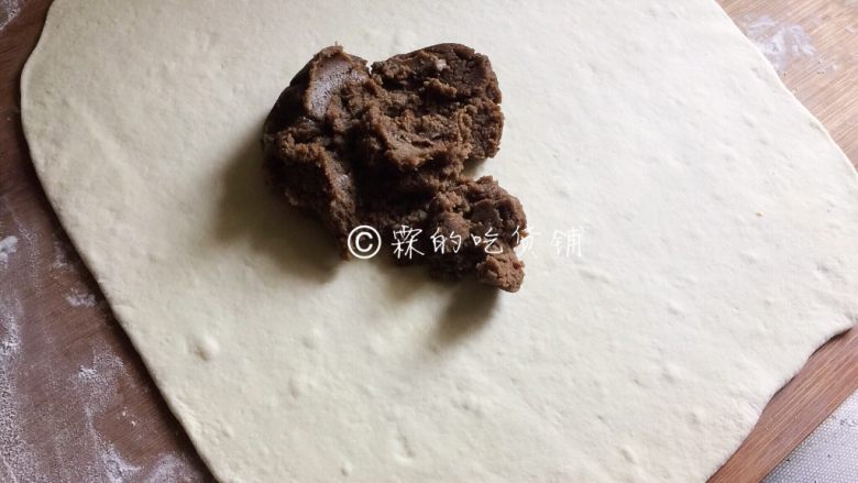 豆沙白玉卷