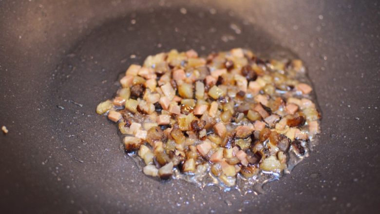 腊味青菜炒饭