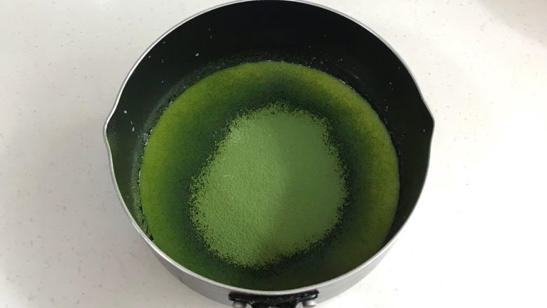 抹茶蔓越莓麻薯