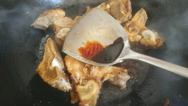 四季豆烧排骨