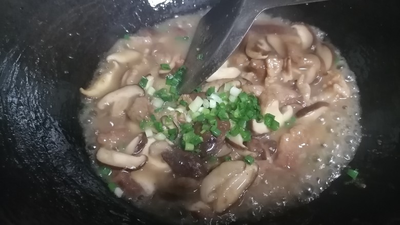 香菇肉片