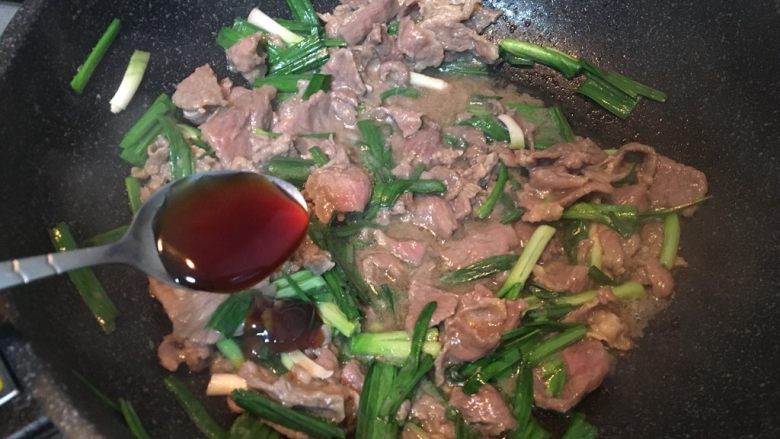 大蒜牛肉片