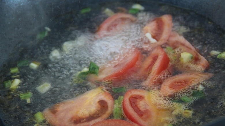 鸡蛋西红柿菠菜汤